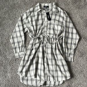 Lulu’s plaid shirt dress